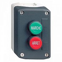 Кнопочный пост Harmony XALD, 2 кнопки | код. XALD224 | Schneider Electric